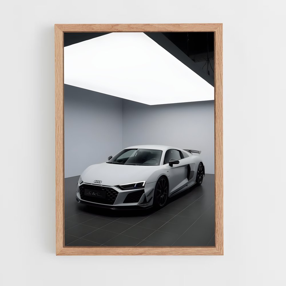 Poster Audi R8 Vision (vue 4)